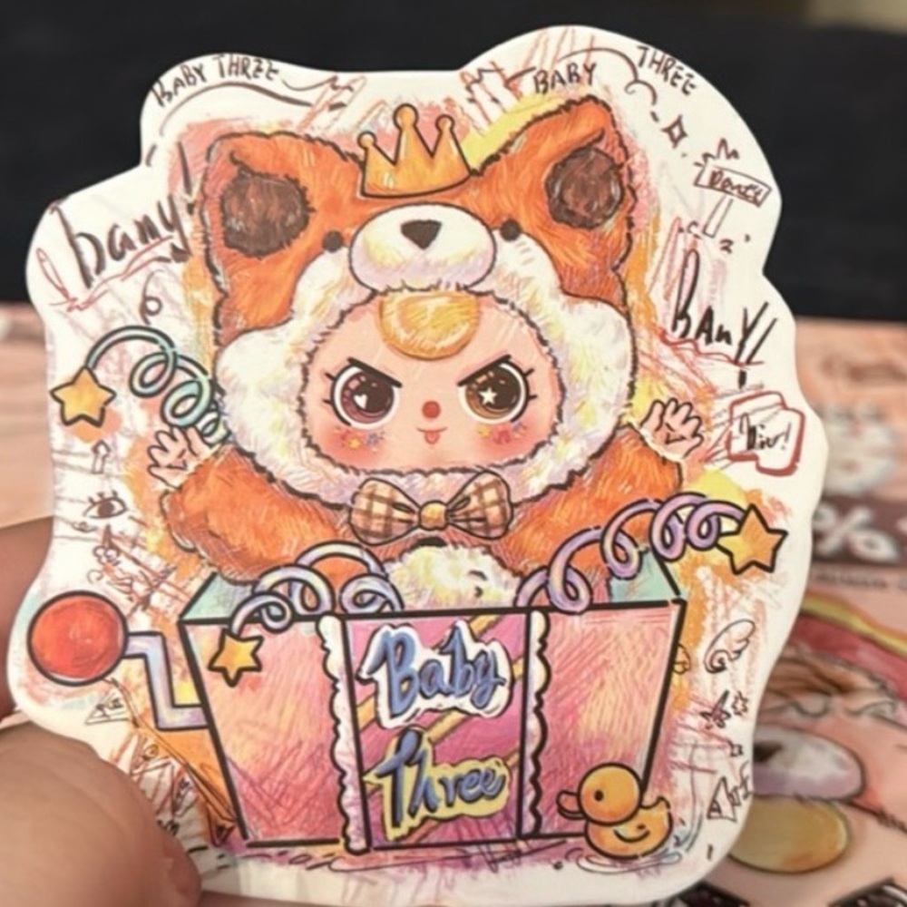 Baby Three AI Powered 800 % Plush Childheart Fox NEW - Picture 5 of 8
